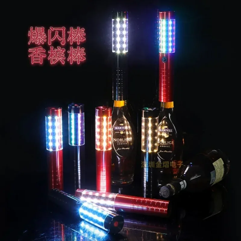 23 cm Pop-Stick Champagnerbar leuchtender Champagner LED Point Dance Wein Champagner leuchtend