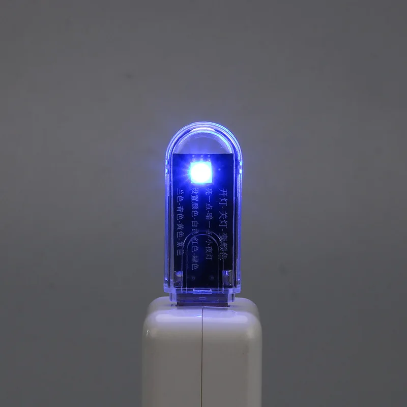 Intelligent Voice Lamp USB night light plug dazzle LED lights wholesale mini portable artificial voice control lights