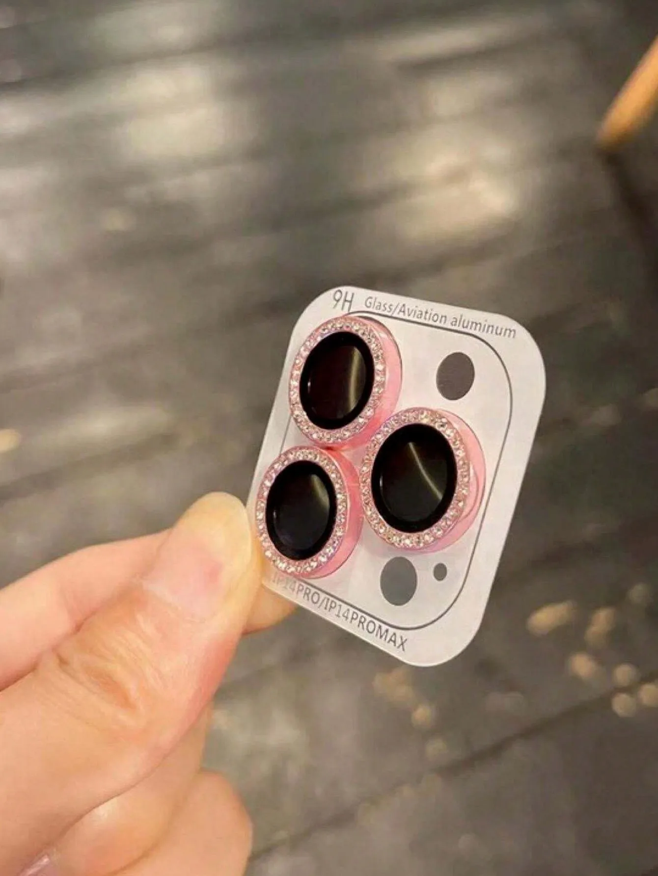 

Shiny Colorful Camera Lens Protector Metal Ring For iPhone 13-17 Pro Max