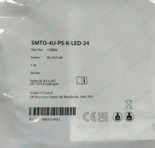 1pc smto-4u-ps-k-led-24 proximity switch sensor 152836 new tool accessories