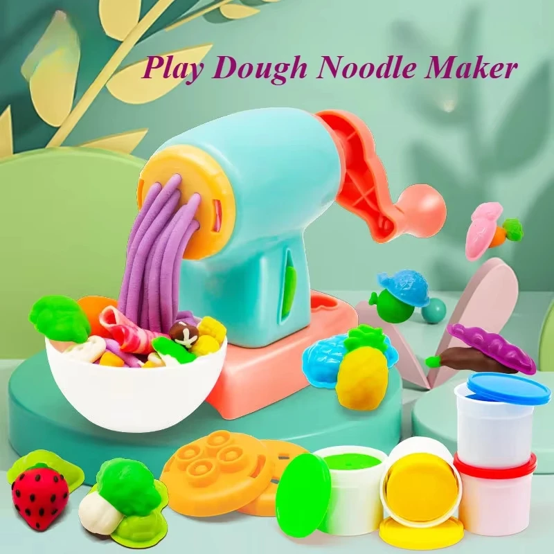Kreative DIY Handgemachte Form Werkzeug Eis Nudeln Maschine Bunte Plastilin, Der Spielzeug Kinder Spielen Haus Spielzeug Farbige Ton Geschenk