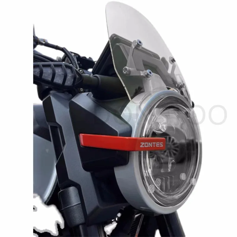 ل ZONTES GK 350 ZT350GK 25 سنتيمتر دراجة نارية الزجاج الأمامي سكوتر الزجاج الأمامي منحرف الرياح ل ZONTES GK350 350GK