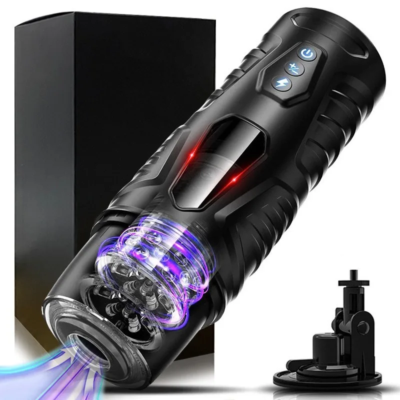 

Automatic Heated Sucking Male Vibration Blowjob Masturbation Equipment Machine Sex Toys Adult Goods for Man Masturbators Cup