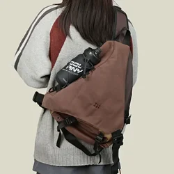 New Y2k Portable Light Nylon Crossbody Bag Trendy Rucksack Travel Shoulder Bag Casual knapsack Outdoor Sports Unisex Chest Packs