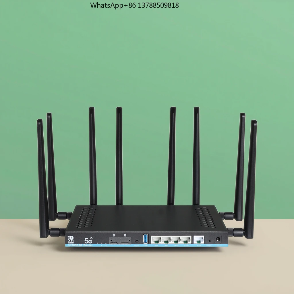 AX3000 Wifi 6 Router MT7981 Industrial Grade 5G LTE Router with Dual SIM, Firewall and Remote Access Management Tools