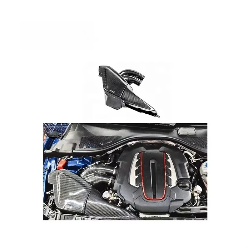 

High Flow Filter Element 100% Dry Carbon Fiber Cold Air Intake System for S6,RS6,S7,RS7 4.0T