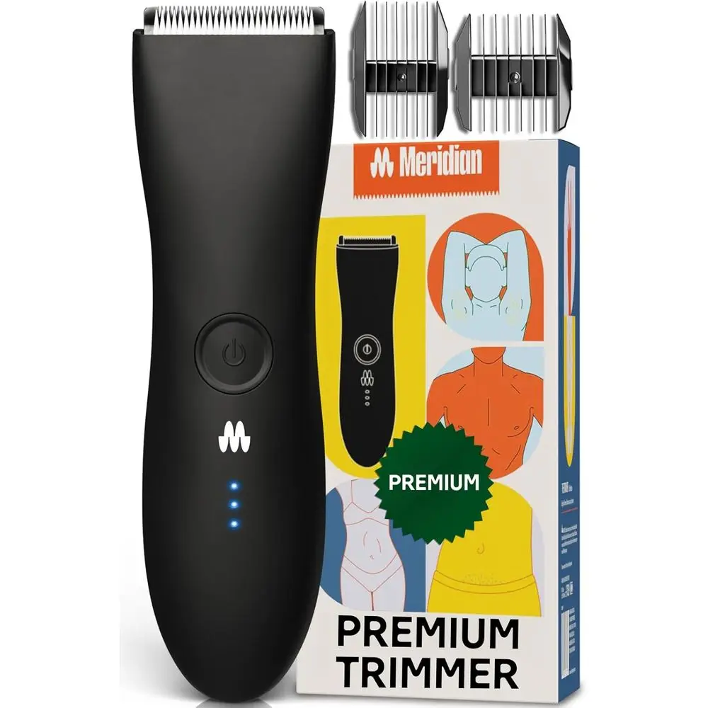 

Premium Body Hair Trimmer & Electric Shaver for Men and Women - Waterproof & Rechargeable, Suitable for Chest, Legs, and Bikini