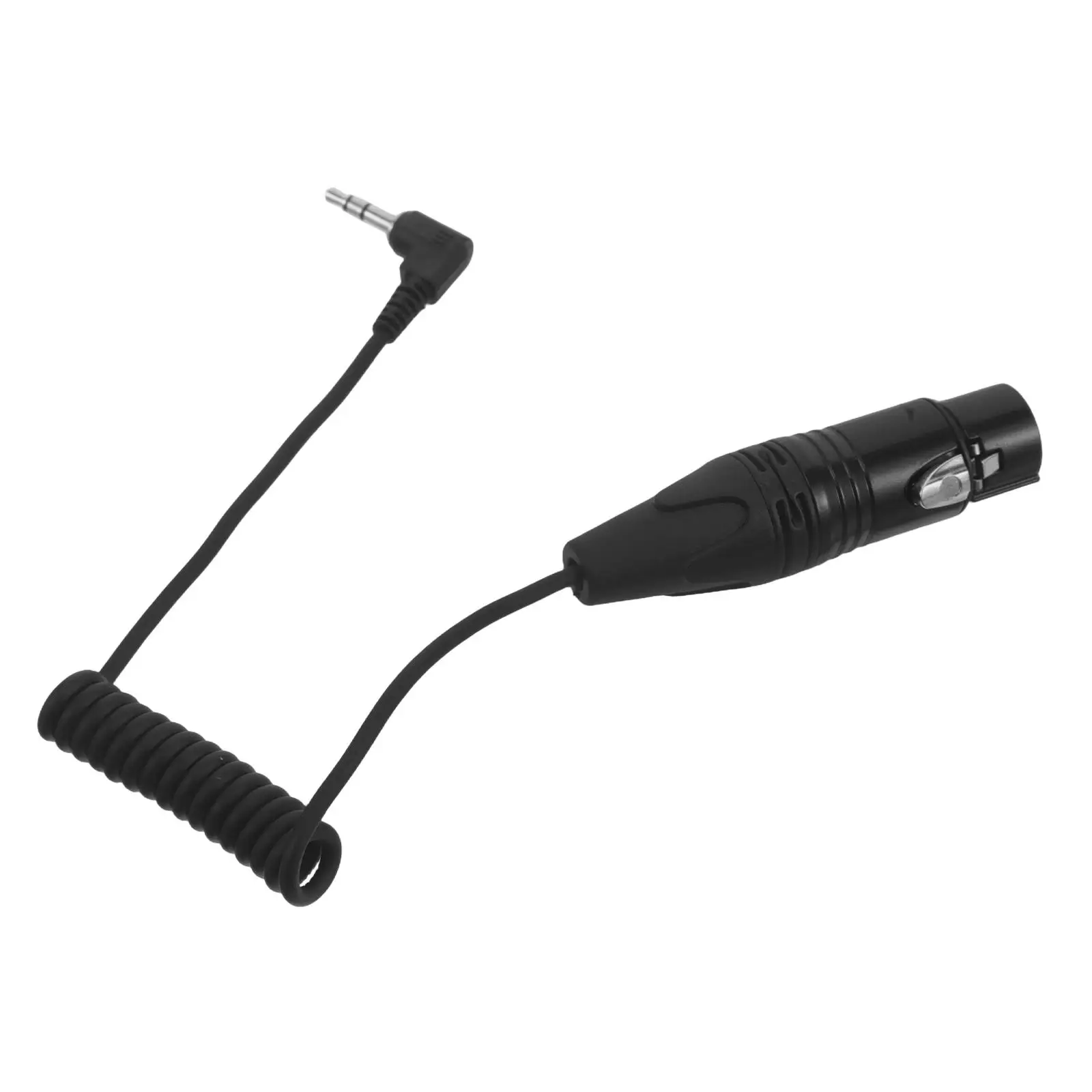 

Microphone Cable XLR Female to 35mm Small-Eye Xlr Cables Spring Retractable Audio Accessories Mini Sound Cables
