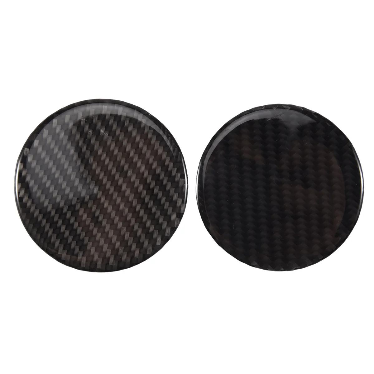 

Y79A_Cup Holder Coasters Pad Waterproof for Ford Mustang 2015 2016 2017 2018 2019 2020 Carbon Fiber