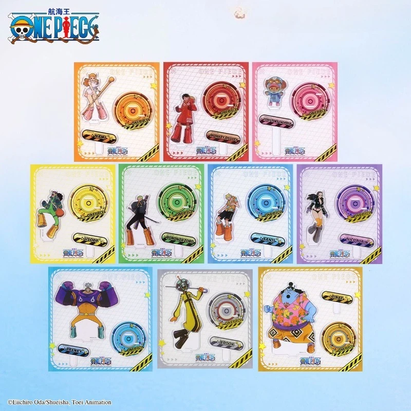 One Piece Luffy Roronoa Zoro Chopper Sanji Nami Niedliche Kreative Acryl-Marken-Persönlichkeits-Cartoon-Animation-Peripherie-Ornamente – Detail 2