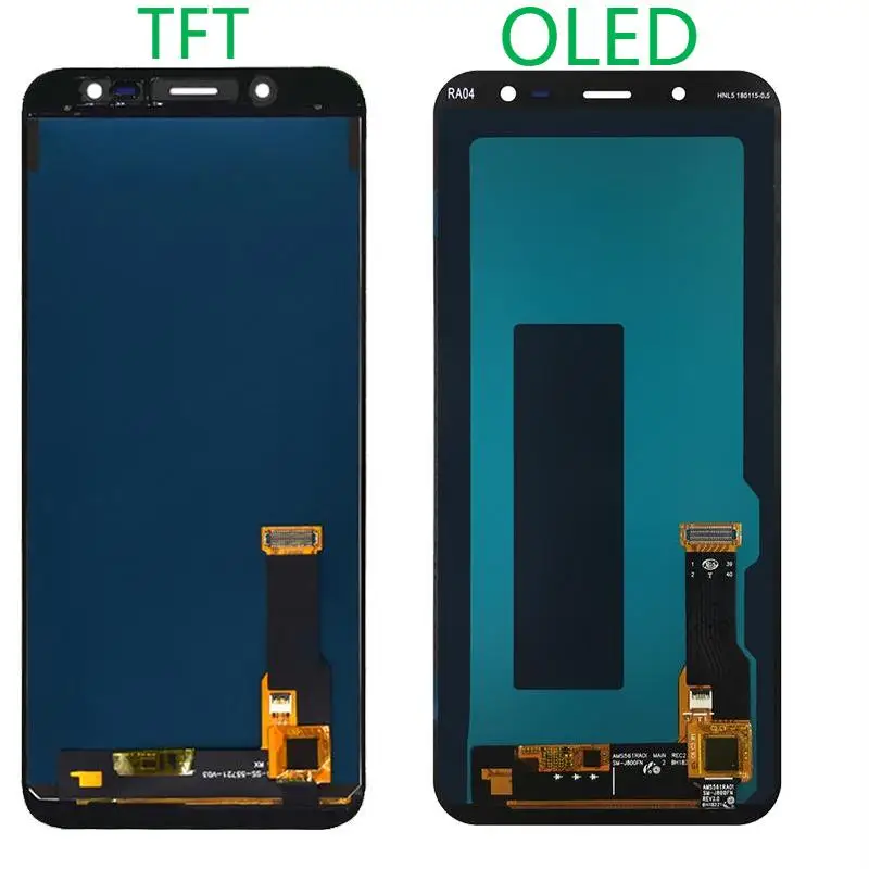 AMOLED For Samsung J6 2018 LCD Display SM-J600F J600F/DS J600FN LCD Touch Screen With Frame Digitizer Assembly Repair Parts