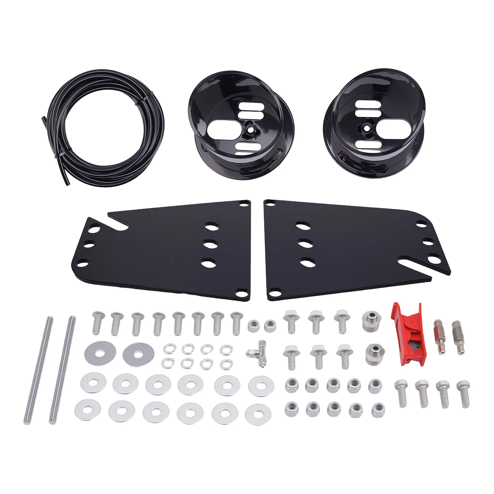 Staffe di montaggio per borse per sospensioni pneumatiche anteriori posteriori per Chevy PARKWOOD 1959–1961 Staffe per sospensioni pneumatiche