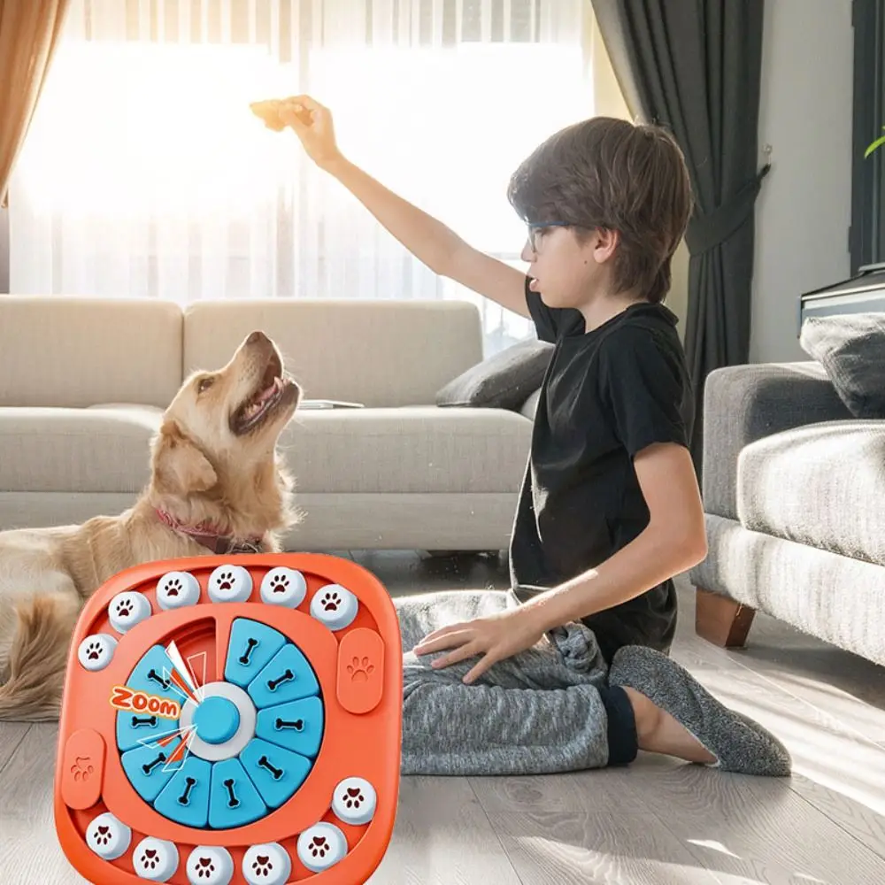 

Sound-producing Dog Toys Slow Feeder Nontoxic BPA Free Interactive Dog Toys with Non-slip Mat Plastic Dog Puzzle Toys Puppy