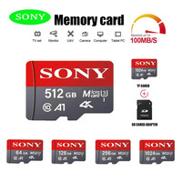 Sony Micro SD Card Mini Memory Card Class 10 64GB 128GB 256GB U3 4K High Speed Cartao De Memoria Flash TF Suitable for Vari