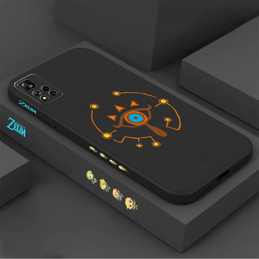 The l-legend Of z-zeldas casing ponsel Xiaomi Redmi Note 13 12 12T 11 11T 11R 11E Pro Plus 10 9 Pro Max 11S 10T 10S 9S sampul cair