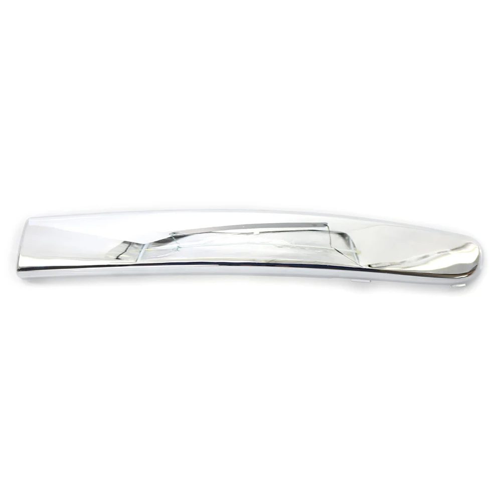 Chrome Car Front Left Side Bumper Moulding Decorative Trim For FIAT 500 2007 2008 2009 2010 2011 2012 2013 2014 2015 ABS Plastic