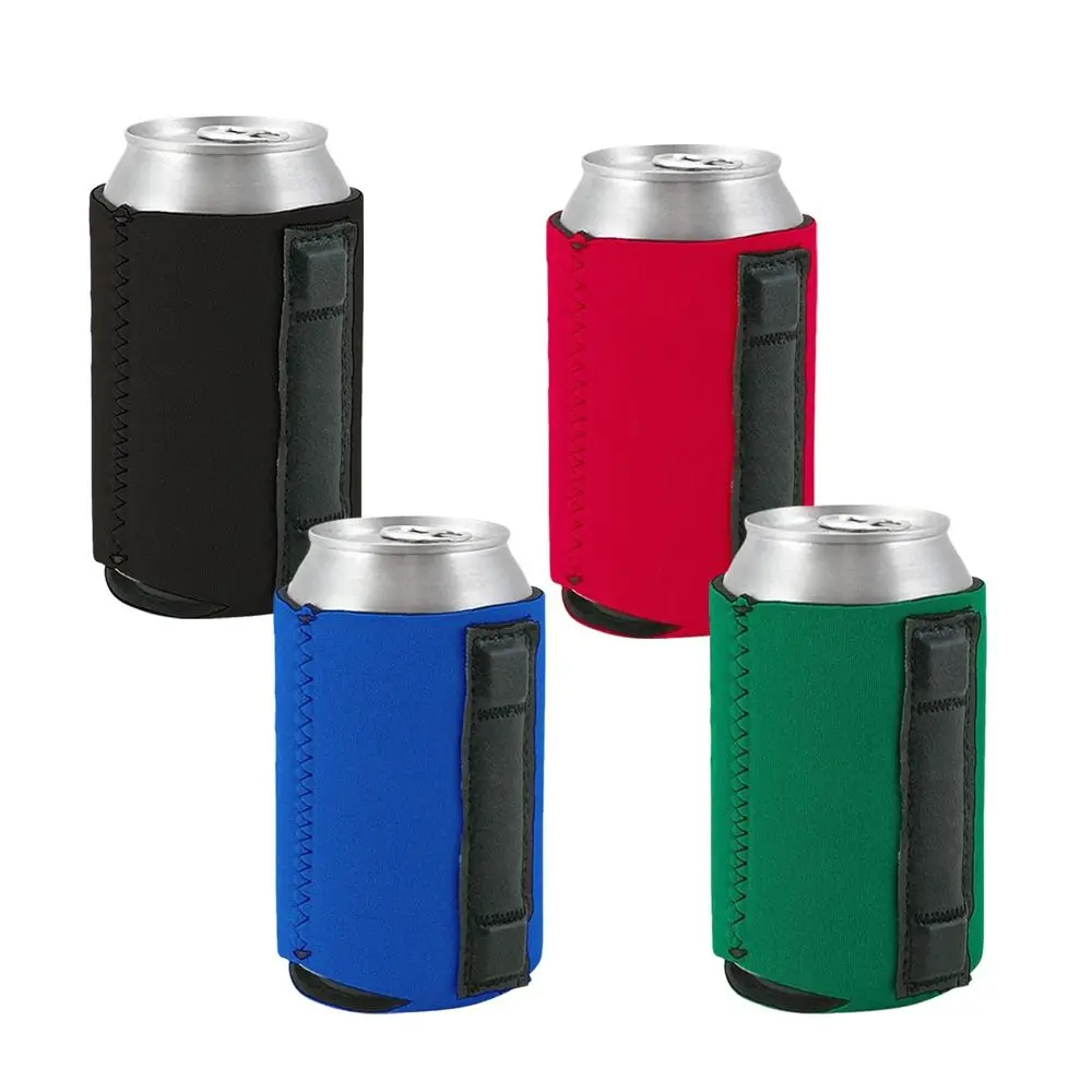 12Oz Magnetic Can Sleeve Neoprene Reusable Can Cooler Insulated Sleeve Non-Slip Condensation Resistant Bottle Sleeve Parties