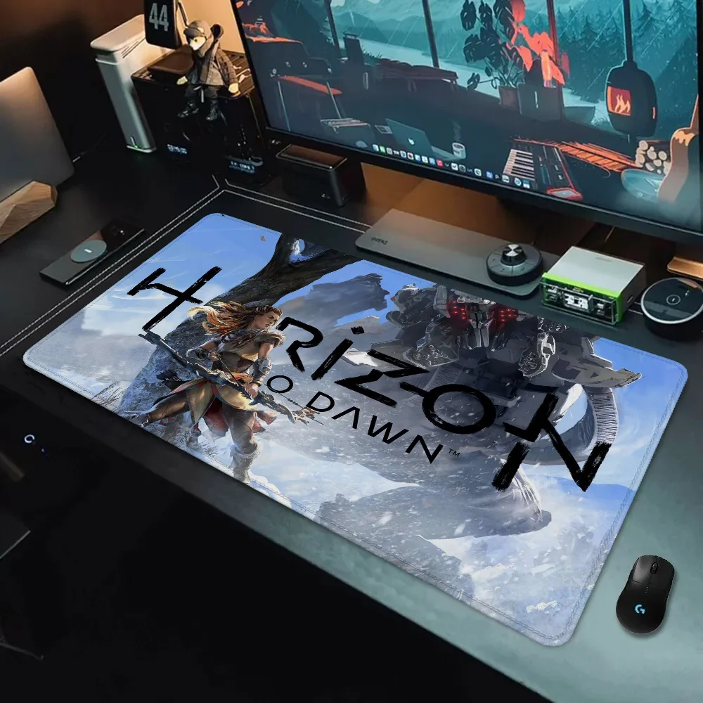 HorizonS Zero Dawn Mouse Pads Gamer Desk Accessories Office Gaming Pc Setup Accessories Pk Control Mouse Pad 900x400 Mousepad