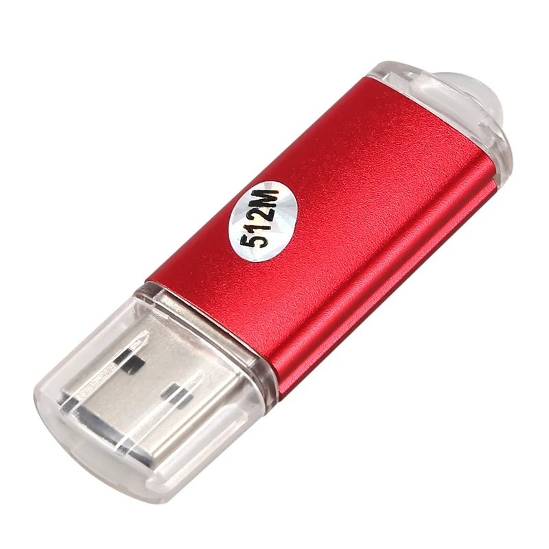 

AA60-6X USB 2.0 Flash Memory Stick Pen Drive Storage Thumb Color:Red Capacity:512MB