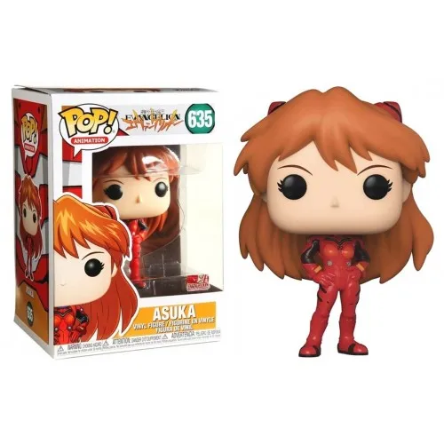 New Funko Pop JP Animetion Evangelion REI 745# SHINJI 744# ASUKA 635# Limited Edition Exclusive Vinyl Figure Model Dolls Toys