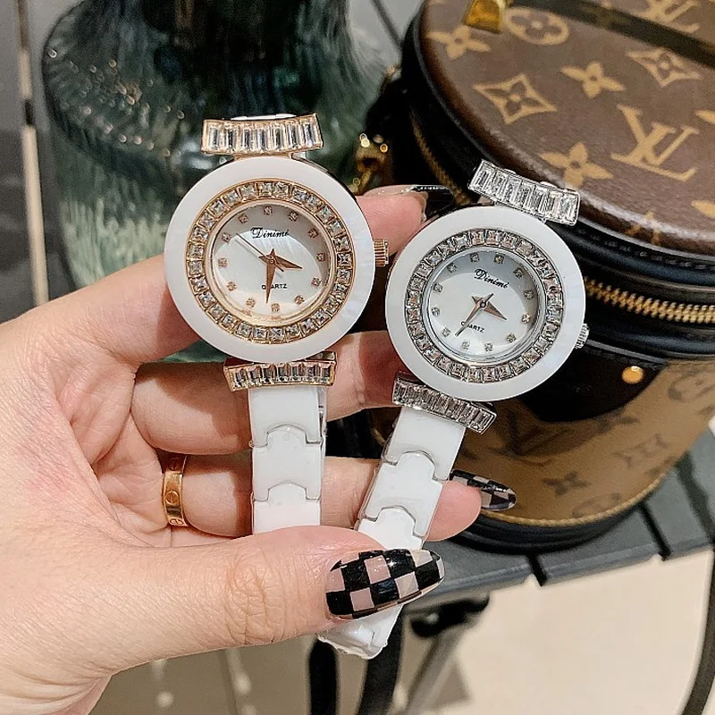 DIMINI-Montre en céramique pour femme, marque de mode, tempérament de haute qualité