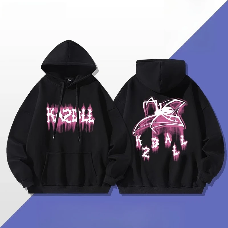 

Толстовка с капюшоном для взрослых в американском стиле High Street, осень/зима 2022, новый тренд в стиле хип-хоп, повседневный уличный спортивный повседневный свободный топ с принтом