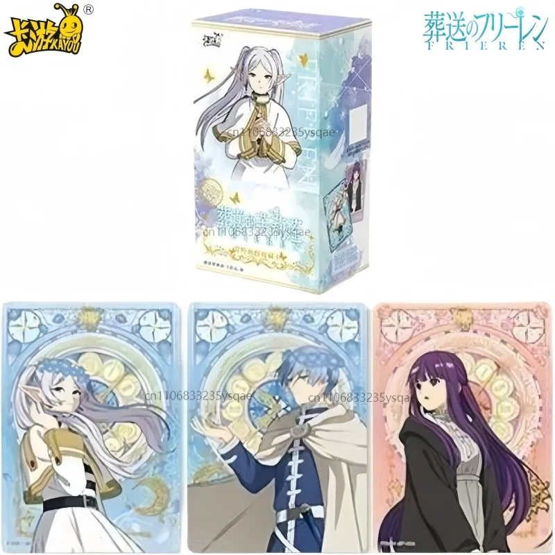 KAYOU Genuine Frieren: Beyond Journey's End Card Animation Cartoon Game Collection Card Peripheral Children's Toys Holiday Gift