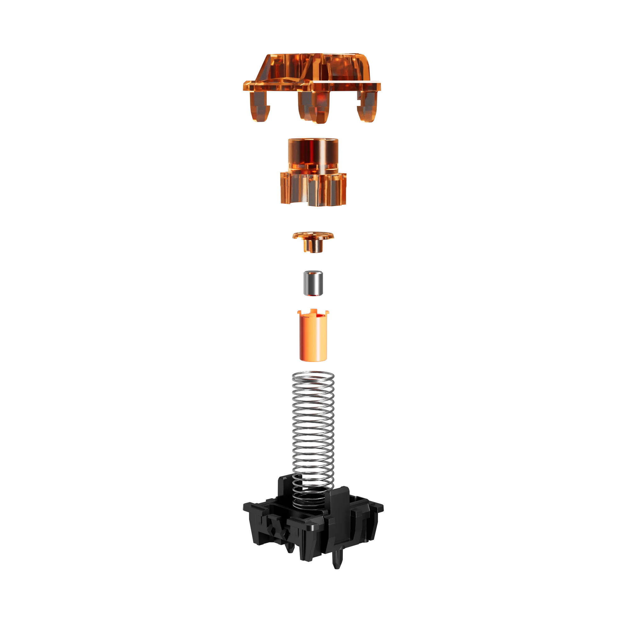 GATERON Magnetic Spark series switch, Linear, Freely setting pre-travel, Hall Sensor Effect for Magnetic Keyboard Gaming Office