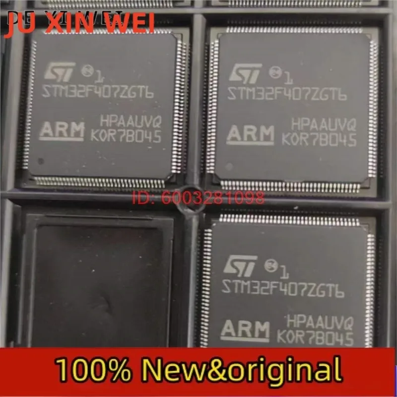1 unidad/lote STM32F407ZGT6 STM32F407VET6 STM32F407ZET6 STM32F407VGT6 STM32F407IET6 STM32F407 100% Nuevo y Original
