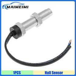1PCS Hall Sensor for Tachometer Pulse Signal Speed Meter M16 DC 5-30V Three Wires Hall Magnetic Induction Proximity Sensor NPN