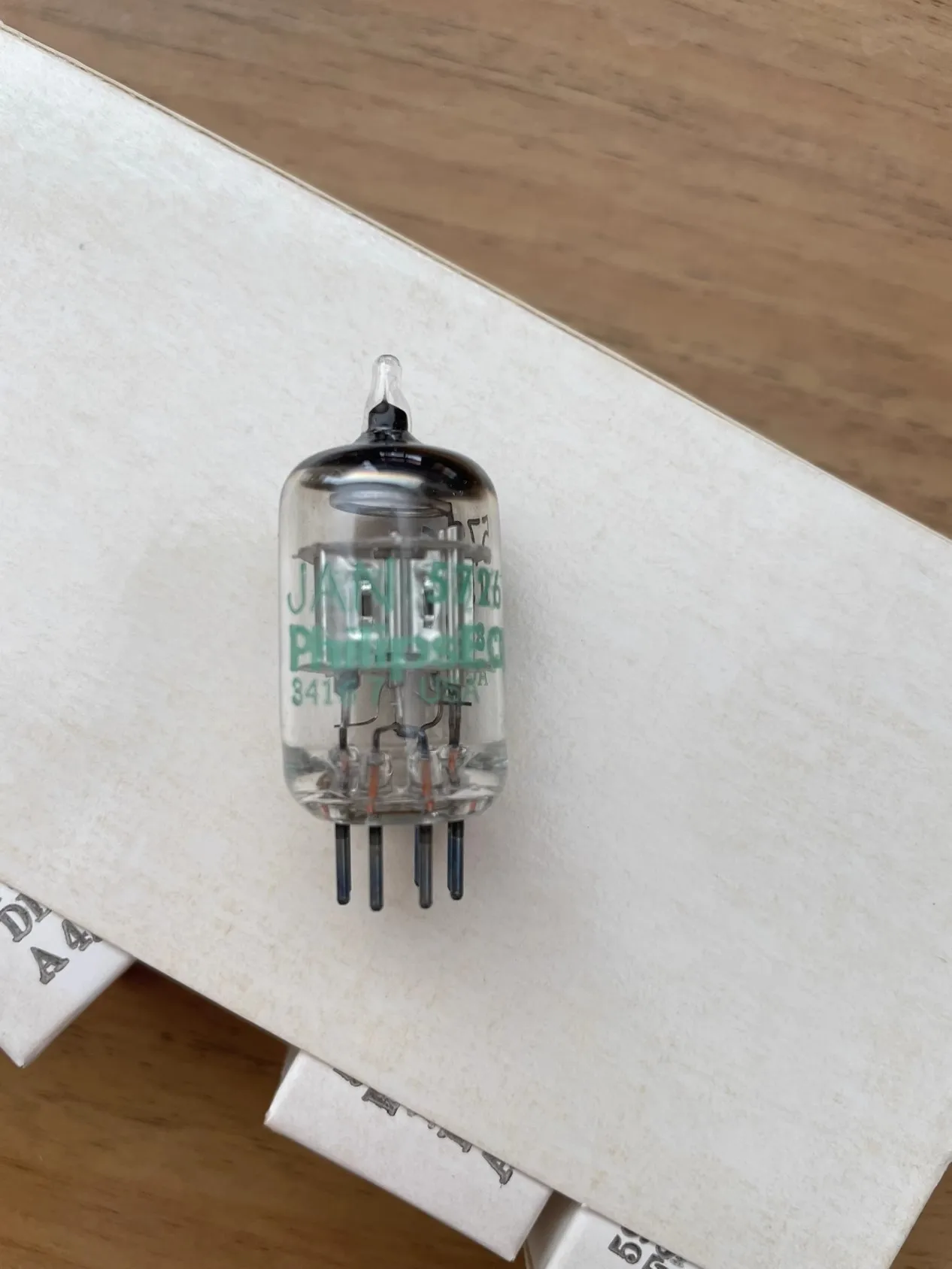 GHXAMP untuk Philips JAN 5726 Tabung Elektronik Ditingkatkan Ke 6H2 Tabung Penyearah Tujuh Pin 2 Buah