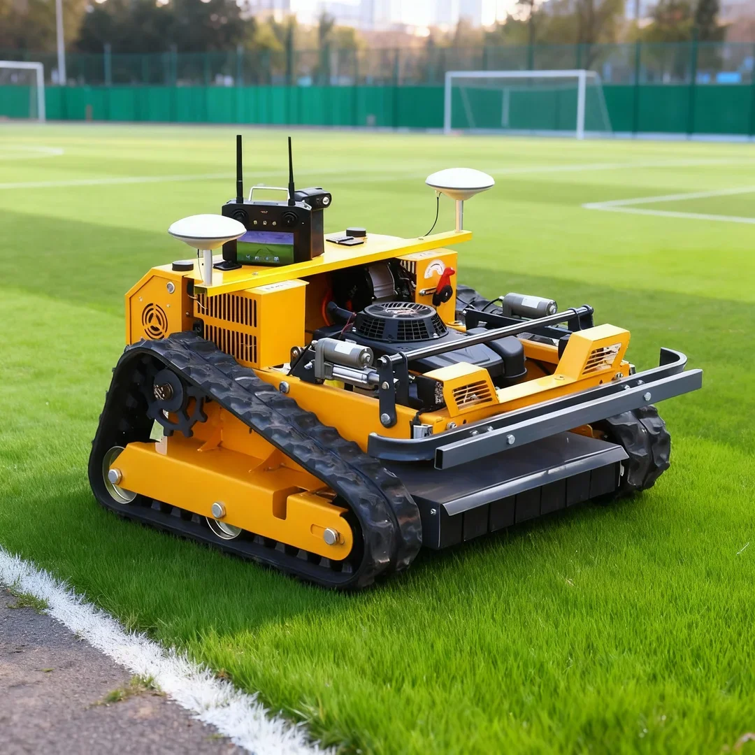 

Customized Wireless Remote Control Lawn Mower - 550MM Cutting Width Multifunctional Tool for Nursery Trimming