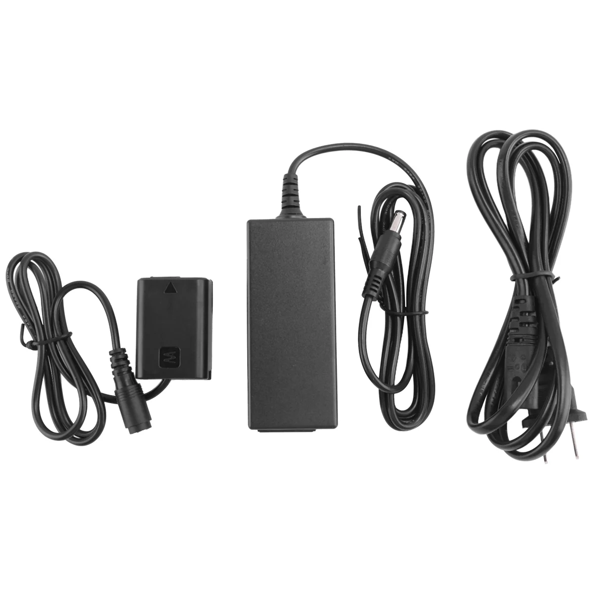 

AC-PW20 NP-FW50 Dummy Battery AC Power Supply Adapter DC Coupler Kit for Sony Alpha A5100 A6500 A6400 A6000 A55 A7