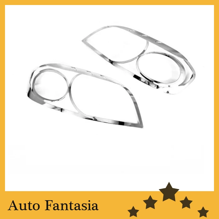 

Chrome Head Light Cover Trim for Chevrolet Aveo T250 Sedan-Free Shipping