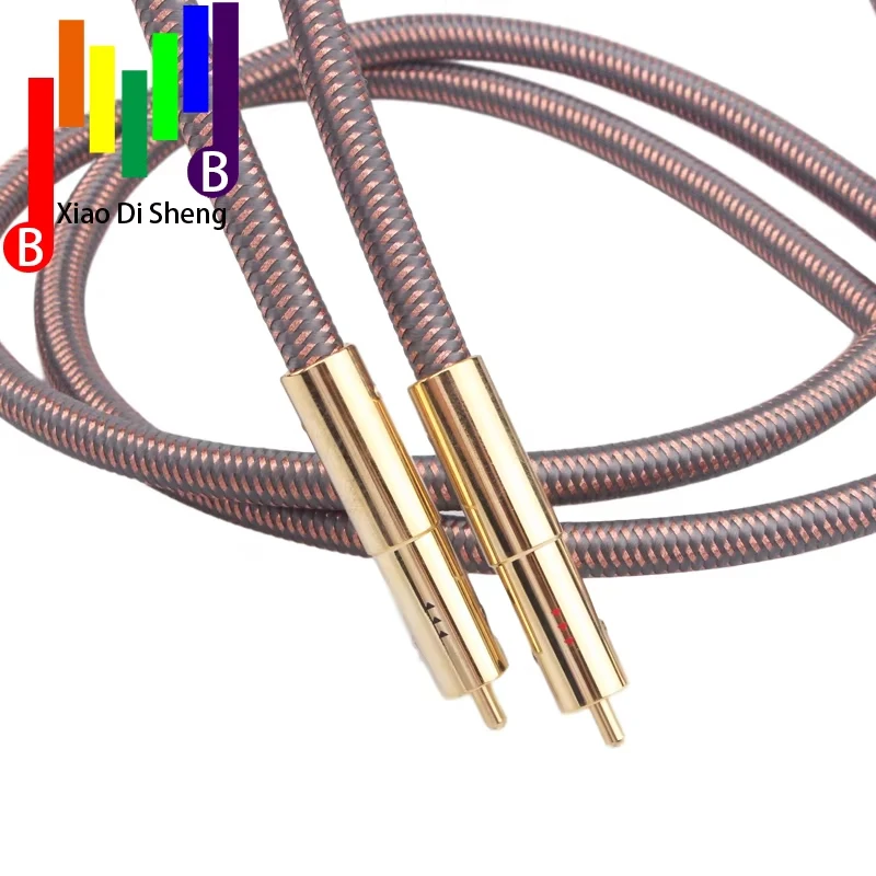 

Hi-Fi RCA-кабель Accuphase 40th Anniversary Edition RCA Interconnect Аудиокабель Позолоченный разъем Rca соединительный кабель