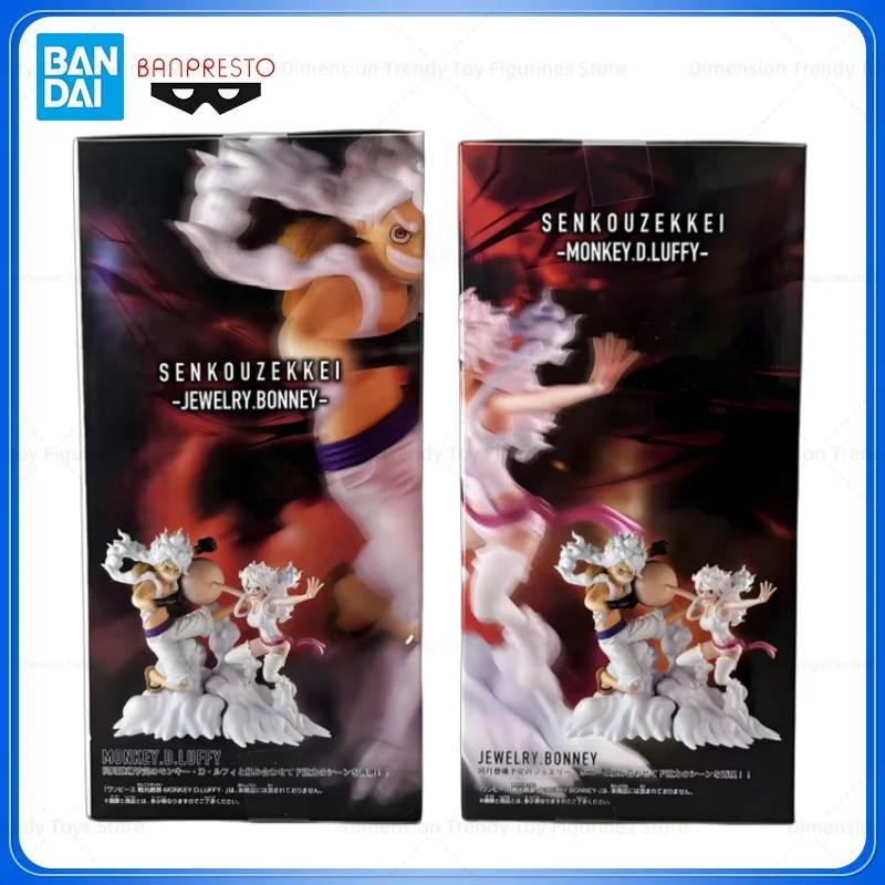 In Stock Banpresto Bandai Senkou Zekkei Anime One Piece Jewelry Bonney Monkey D. Luffy Original Action Figure Model Toys Gift DT