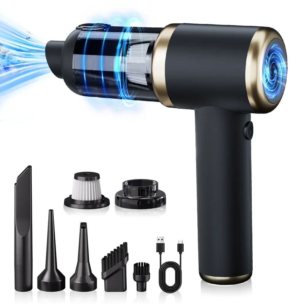new Vacuum Cleaner Suction and Blowing Integrated Dual-purpose Wireless Mini Vacuum Cleaner Car Household Electric Dust Blower