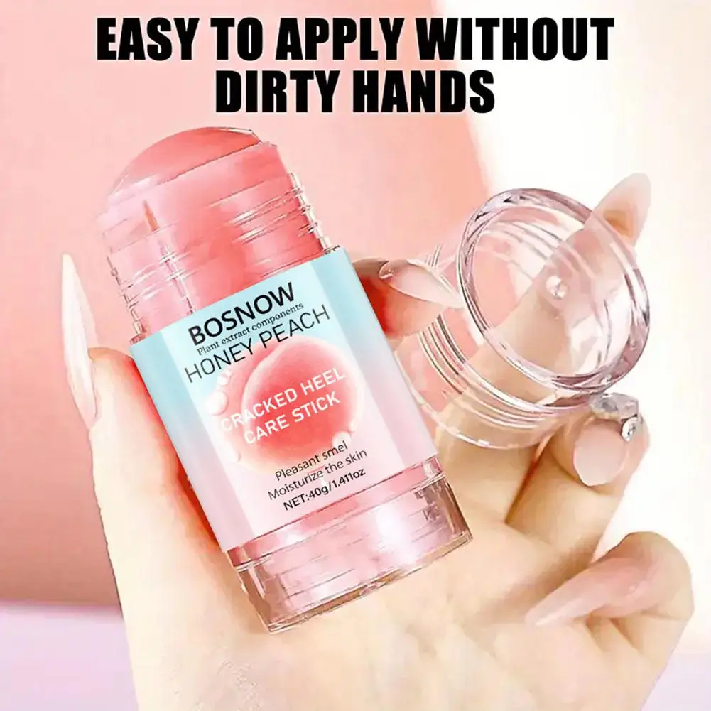 Foot Moisturizing Cream Stick Moisturizing & Exfoliating Cracked Heel Repair Increases Elasticity Long Protect Deep Hydration