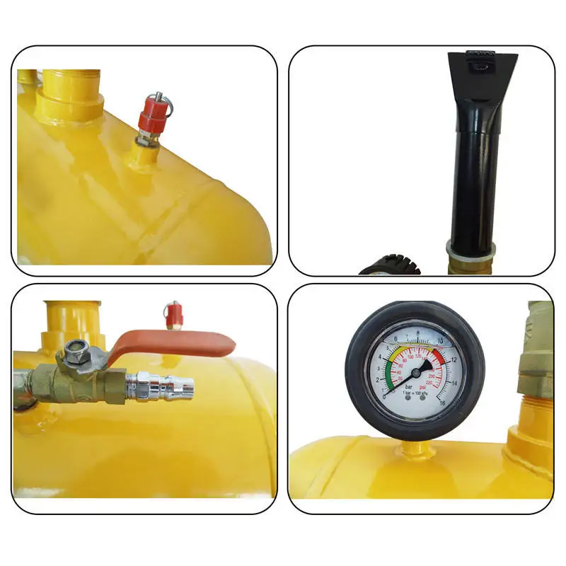 10 Gallons Air Tire Bead Seater Blaster Tool Seating Tire Inflator Car Truck ATV Tank Heavy Duty Bead Seater Air Tank