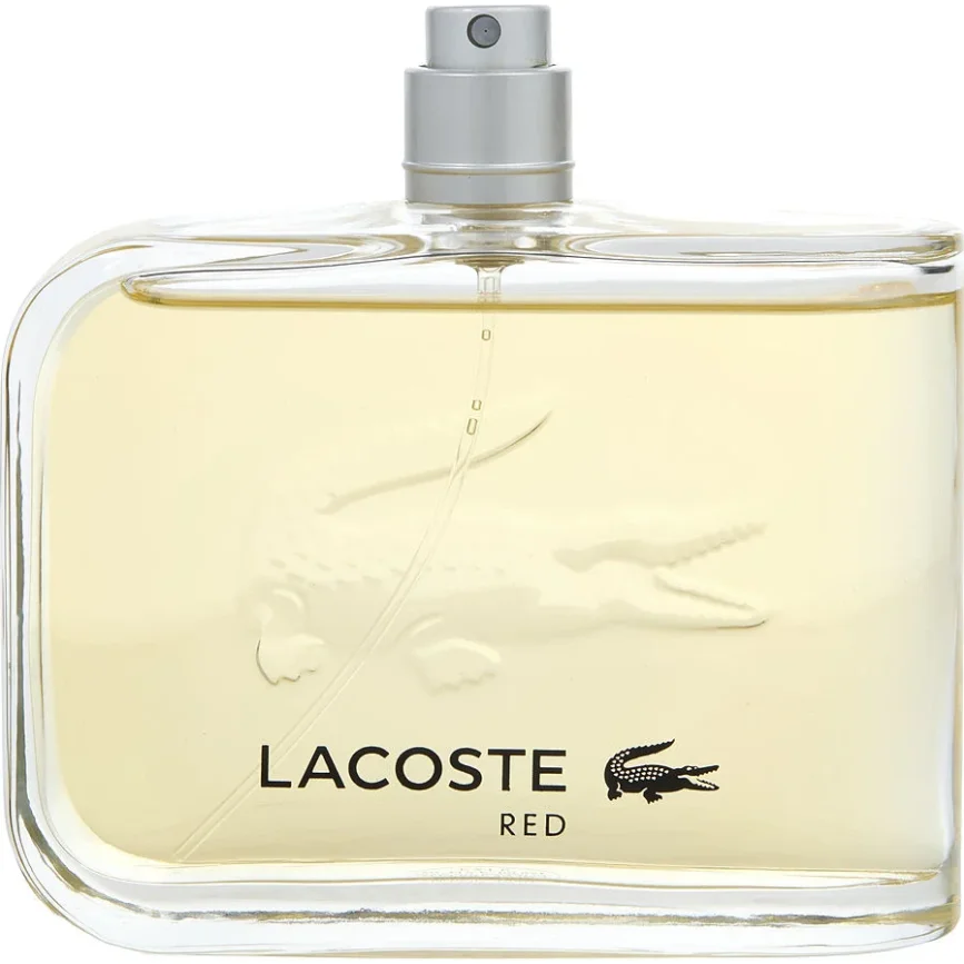 Lacoste Red Style In Playmen EDT (Nuevo embalaje) Probador de 125 ml Cubierto o descubierto, el embalaje aleatorio es rudimentario