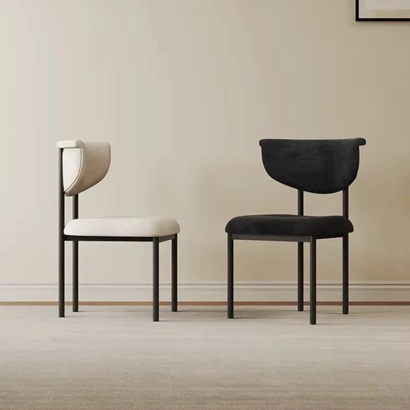 

2pcs Dining Chairs Living Room Bedroom Furniture Padded Backrest Accent Chairs Set Of 2 Silla Mid Century Leisure Chair Kitchen