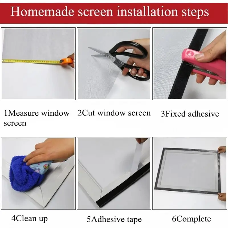 5M Magic Sticker  tape self-adhesive hook and loop buckle strong double-sided velcro tape DIY process 20/25/30/50mm
