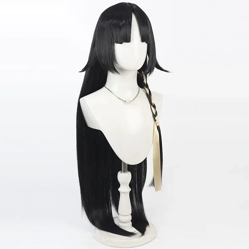 Game Arknights Saga Cosplay Wig Halloween Party Prop Synthetic Hair Heat Resistant Fiber + Wig Cap