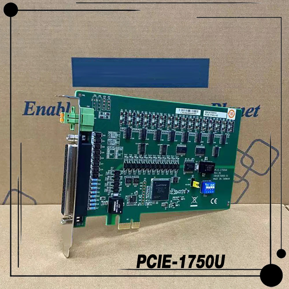 PCIE-1750U-AE IO Card For Advantech Capture Card Isolated Digital Measuring Card PCIE-1750U