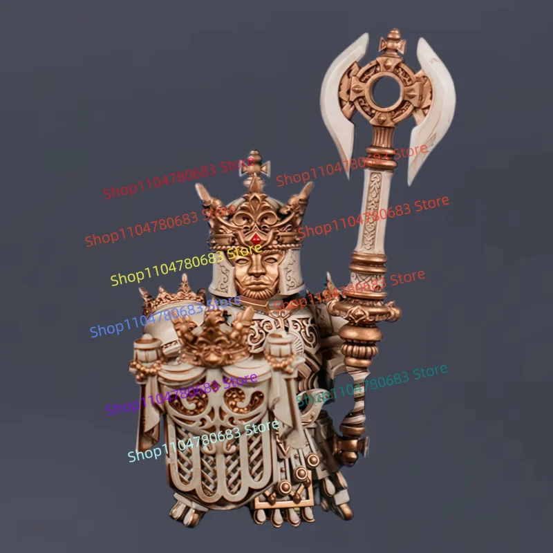 

MOC Building Blocks Minifigure Black and White King Warrior Assembled Model Ornament Anime Cartoon Toy Gift Action Figure