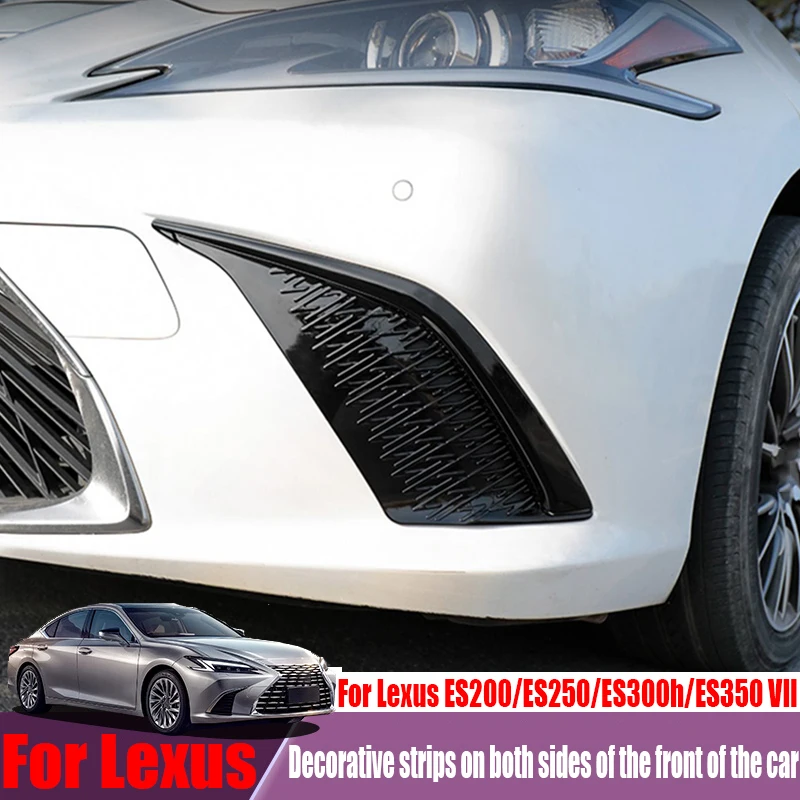 For Lexus ES200/ES250/ES300h/ES350 VII decorative strips on both sides of the car's front end car exterior decoration products