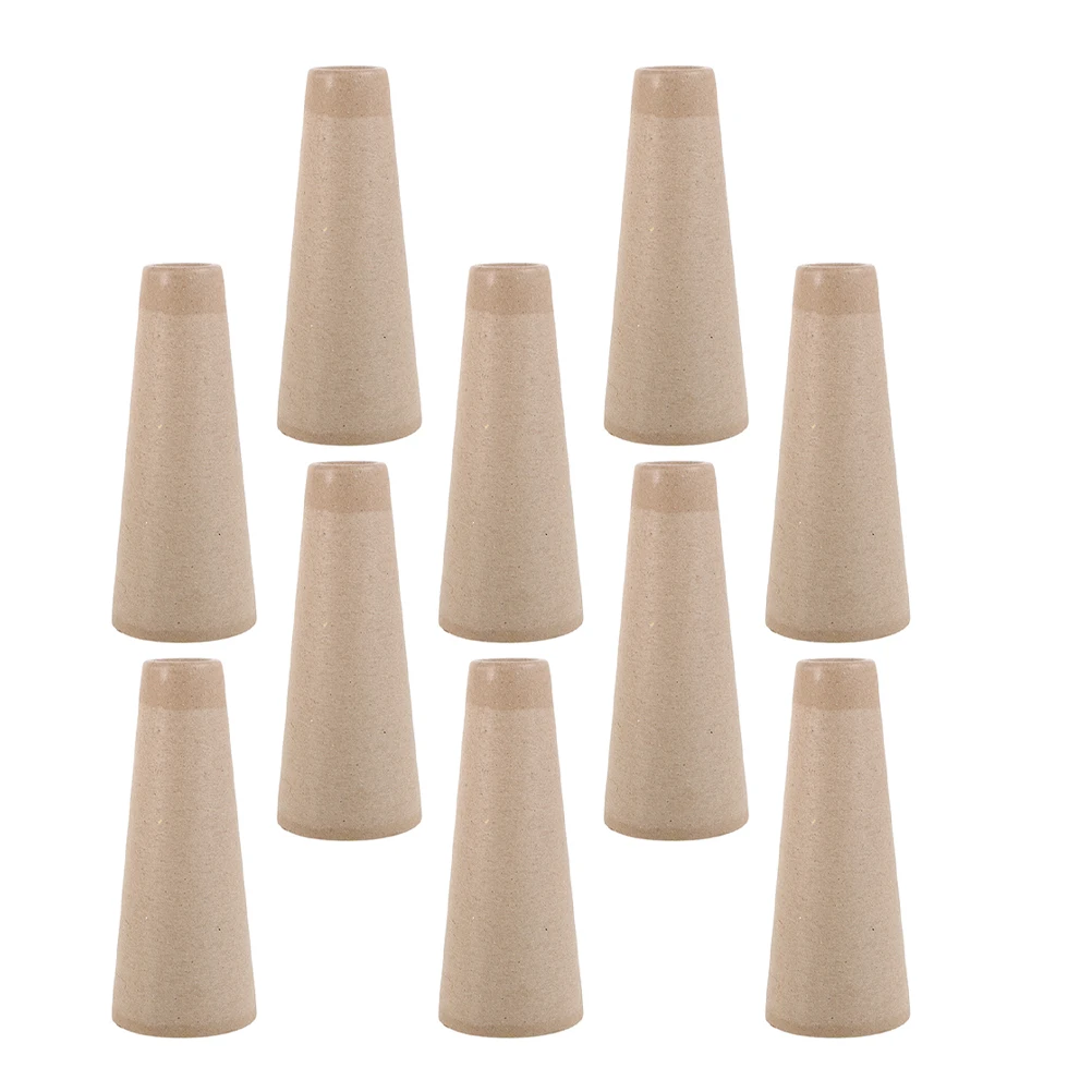 

10Pcs 57 Minute Slot Paper Yarn Winding Tubes Durable Cardboard Wool Roller for Knitting and Weaving Projects Yarn