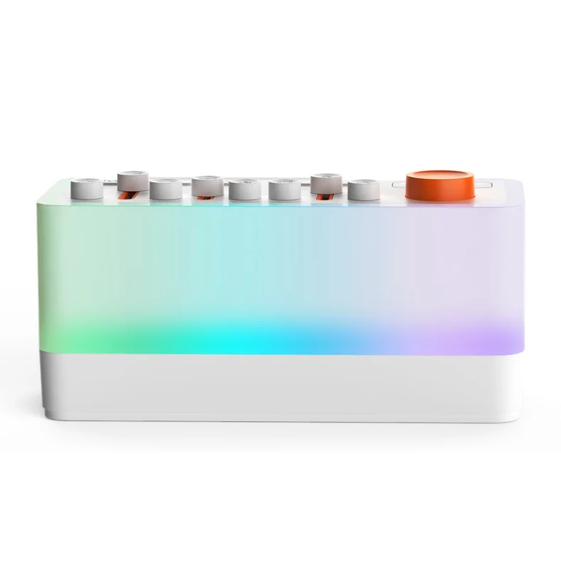 

Новый цветной ночник RGB, маленький желейный Bluetooth-динамик, умный динамик для сна своими руками, можно использовать