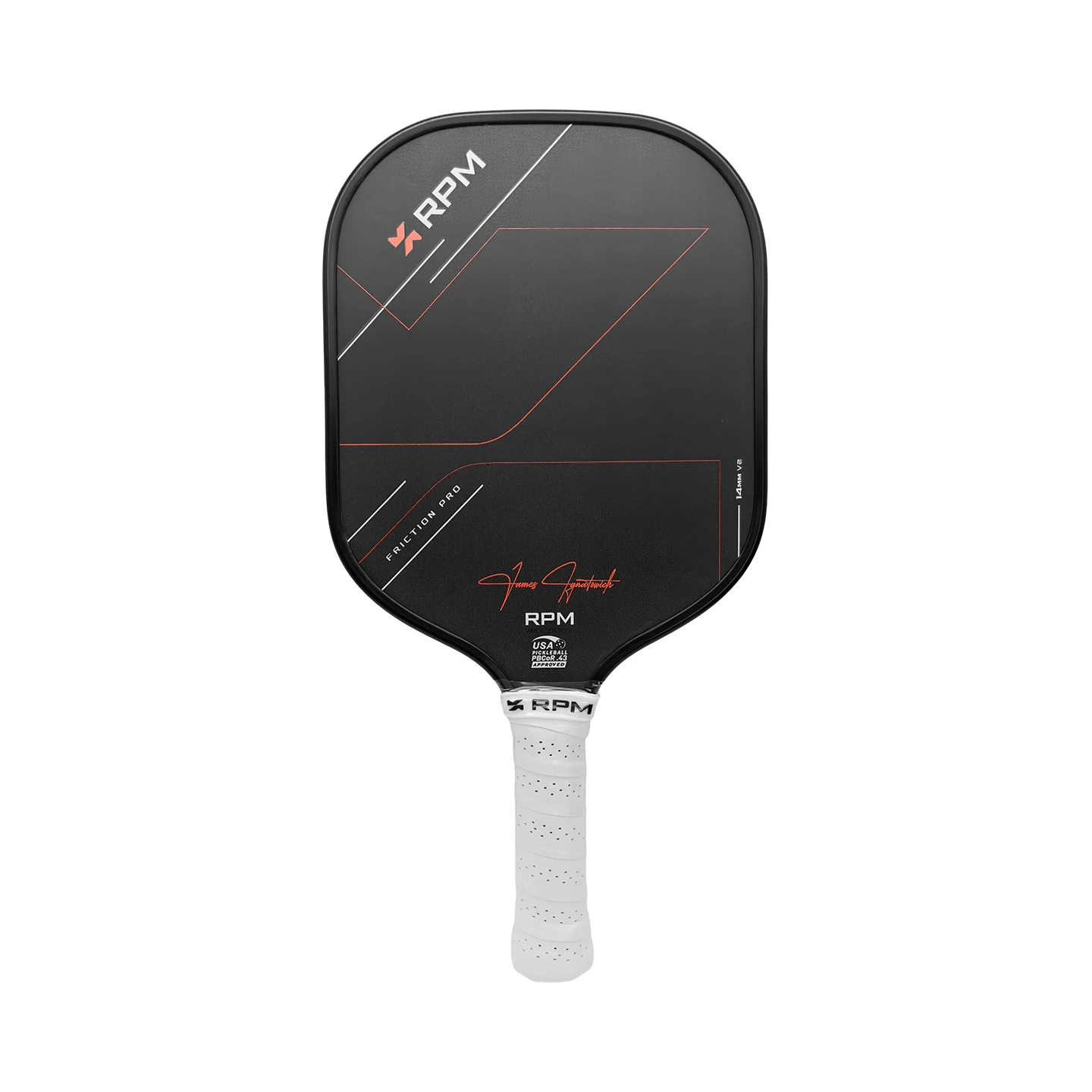 Monvik Manufacturer RPM Q2 Pickleball Paddle Toray T700 Carbon Fiber 16mm/14mm Hot‑Press Molding Integrated