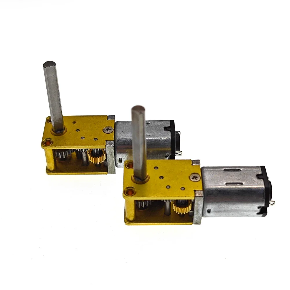 N20 DC 3V 6V 12V Micro Metal Gear Motor 4-381RPM Low Speed Gear 3mm Shaft Motor Electric Mini Reducer Motor Reduction Gear